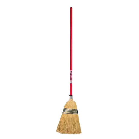 Red Gorilla Natural Corn Broom Standard Red Brooms Barnstaple Equestrian Supplies