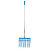 Blue plastic gorilla pc bedding fork straight handle with balanced aluminium handle and blue grip
