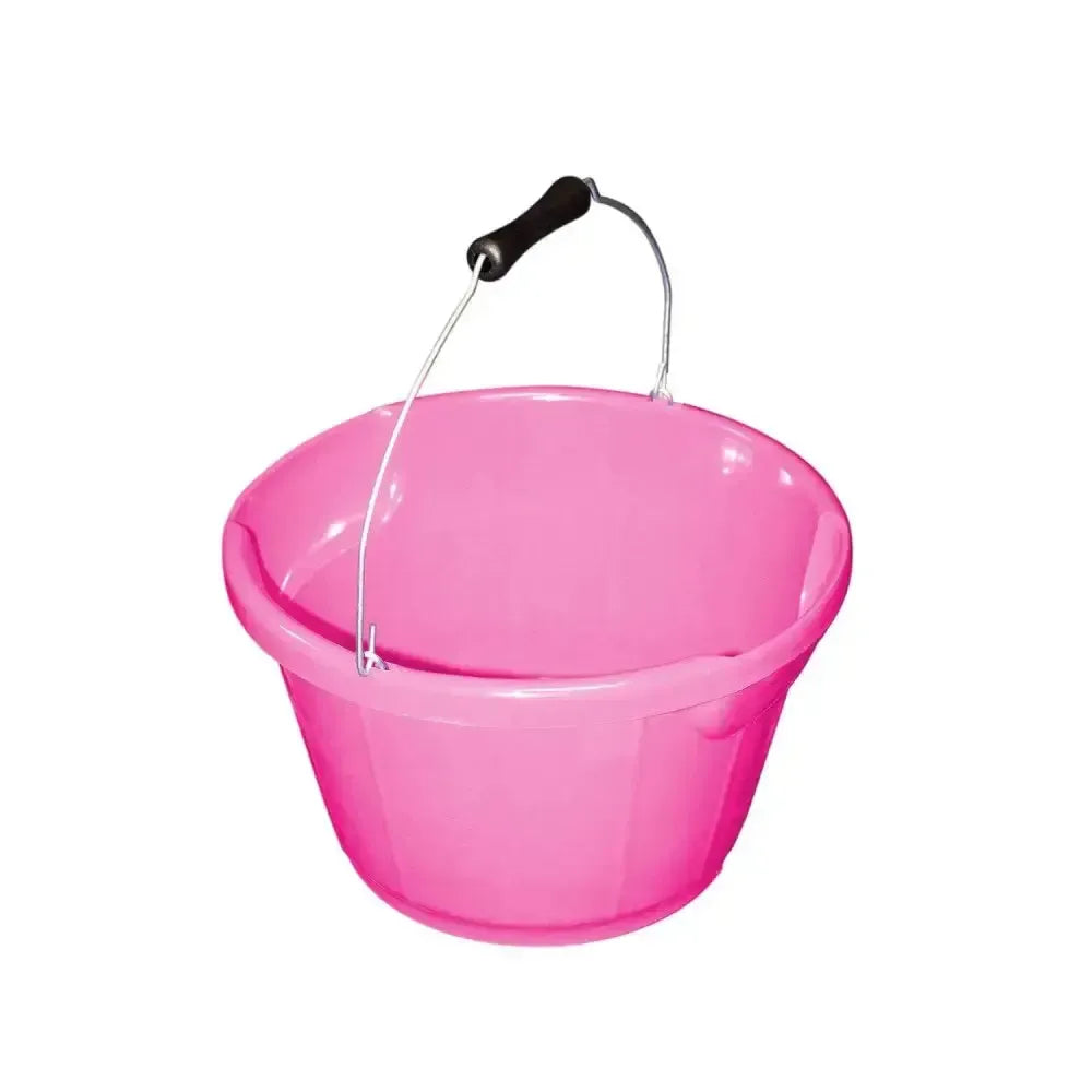 Red Gorilla Plas Feed Bucket 10 Lt Coloured Feed Bucket Pink Buckets & Bowls