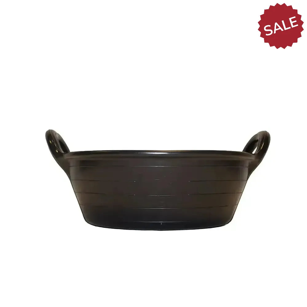 Red Gorilla Plas Feed Skip Small Coloured Feed Skip Black Buckets & Bowls