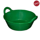 Red Gorilla Plas Feed Skip Small Coloured Feed Skip Green Buckets & Bowls