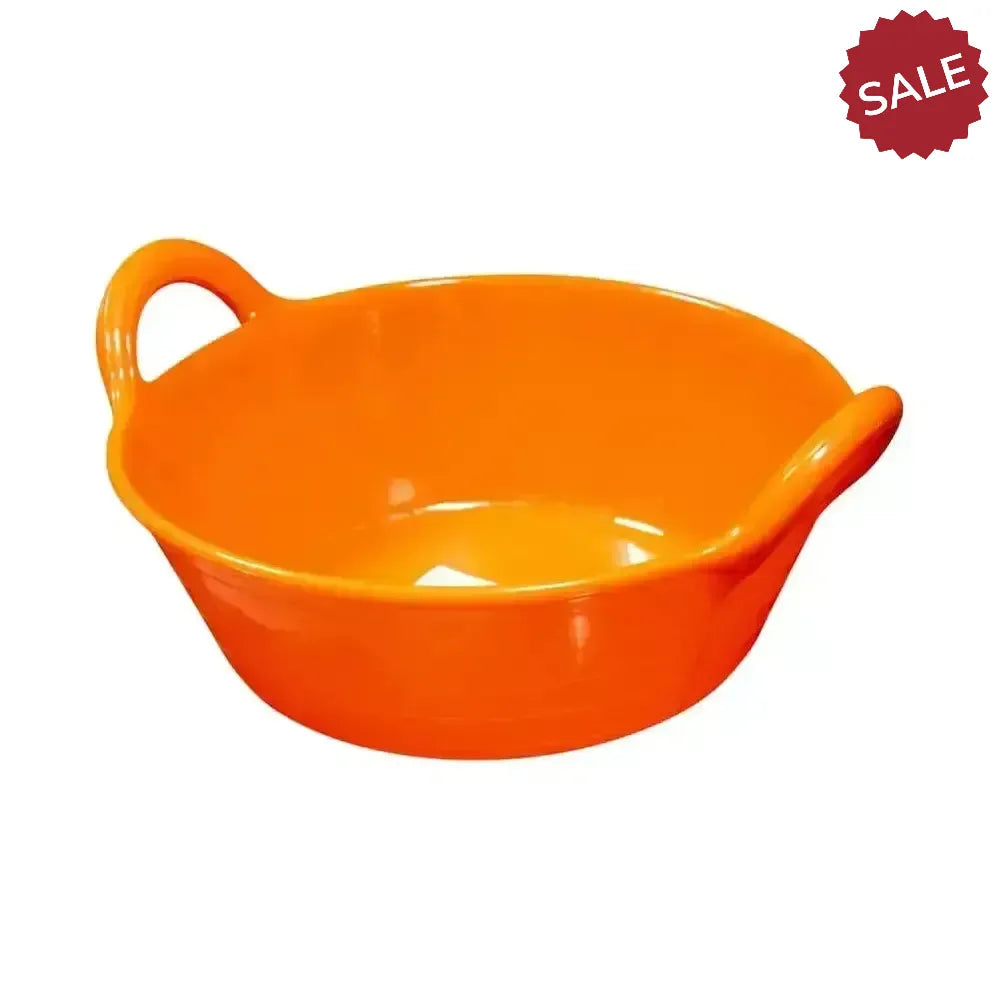 Red Gorilla Plas Feed Skip Small Coloured Feed Skip Orange Buckets & Bowls