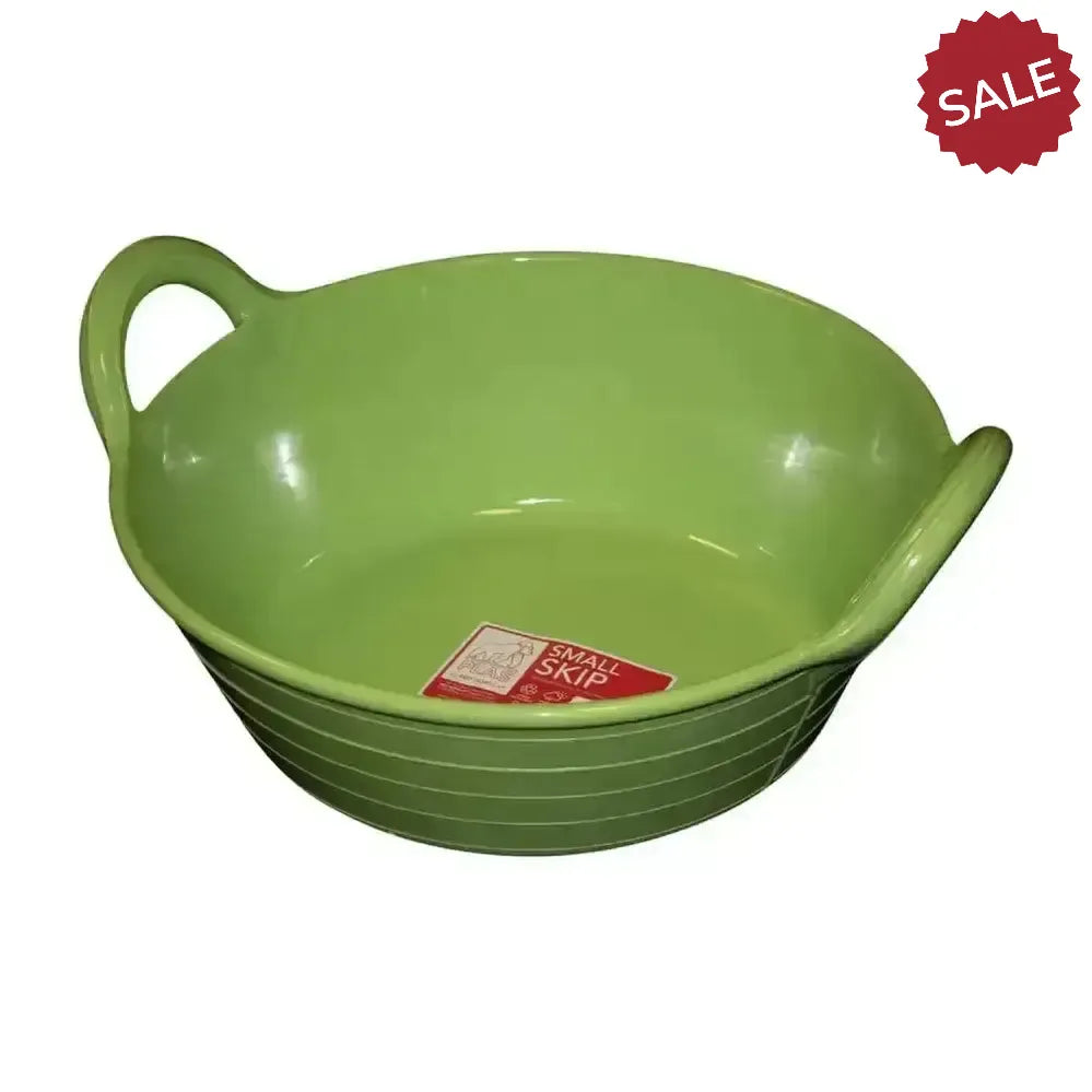 Red Gorilla Plas Feed Skip Small Coloured Feed Skip Pistachio Buckets & Bowls