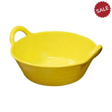 Red Gorilla Plas Feed Skip Small Coloured Feed Skip Yellow Buckets & Bowls