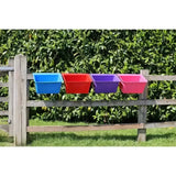 Red Gorilla Plas Manger Coloured Feed Manger Blue Feed Mangers