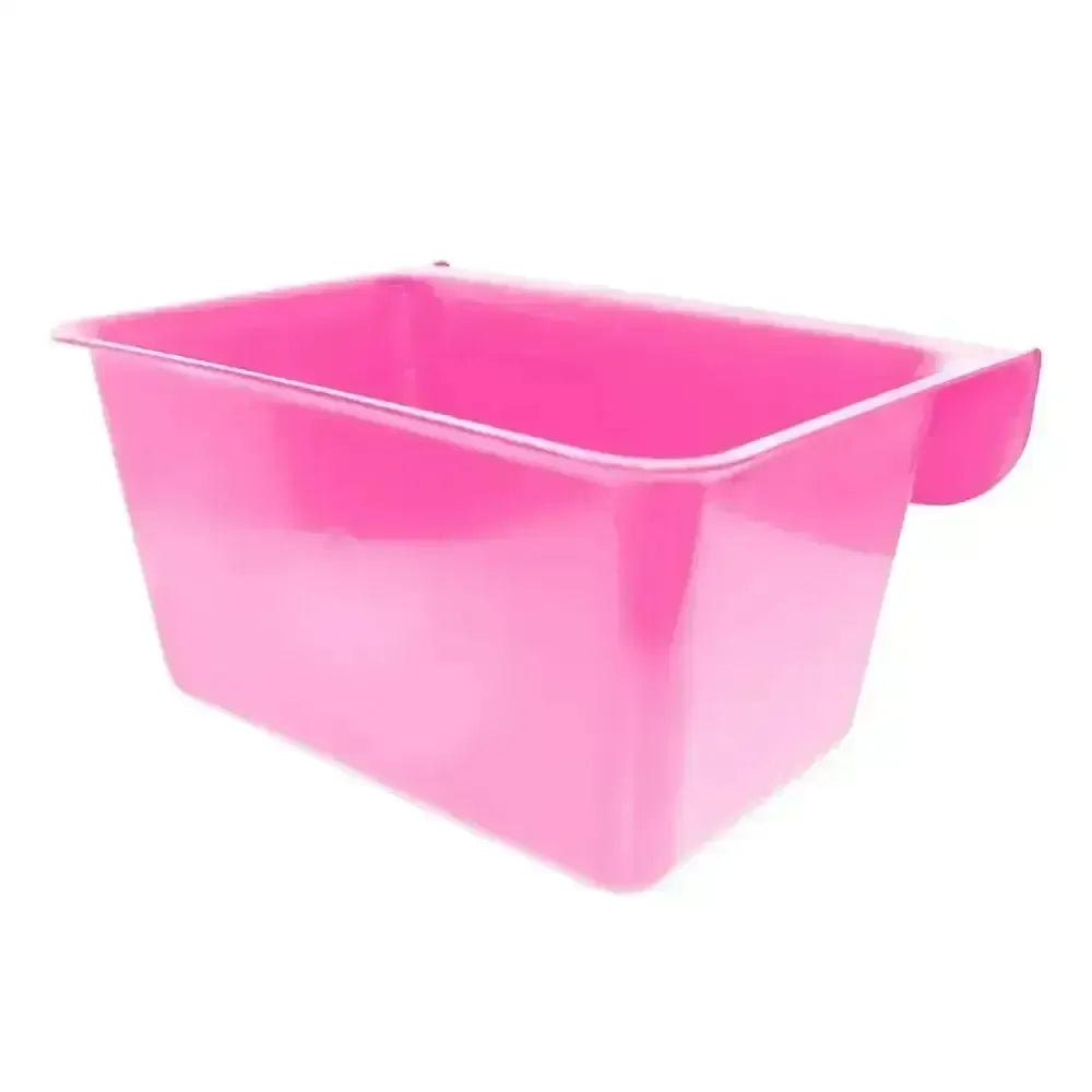 Red Gorilla Plas Manger Coloured Feed Manger Pink Feed Mangers