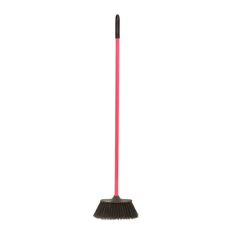 Red Gorilla Poly Yard Broom With Handle Blue Brooms Barnstaple Equestrian Supplies