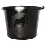 Red Gorilla Premium Buckets Black 3 Gallon Buckets & Bowls