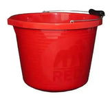 Red Gorilla Premium Buckets Red 3 Gallon Buckets & Bowls