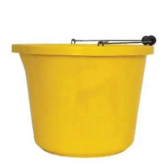 Red Gorilla Premium Buckets Yellow 3 Gallon Buckets & Bowls Barnstaple Equestrian Supplies