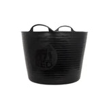 Red Gorilla Recycled Tub Black Small (14Lt) Black Buckets & Bowls