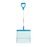 Red Gorilla Riddler Fork Short D Handle Blue Forks