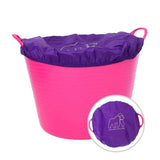 Red Gorilla Tubcover Fabric Feed Bucket Cover Buckets & Bowls Purple Barnstaple Equestrian Supplies