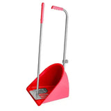 Red gorilla tubtrug tidee mucking out set with red plastic dustpan silver handle pink grip and matching red rake broom