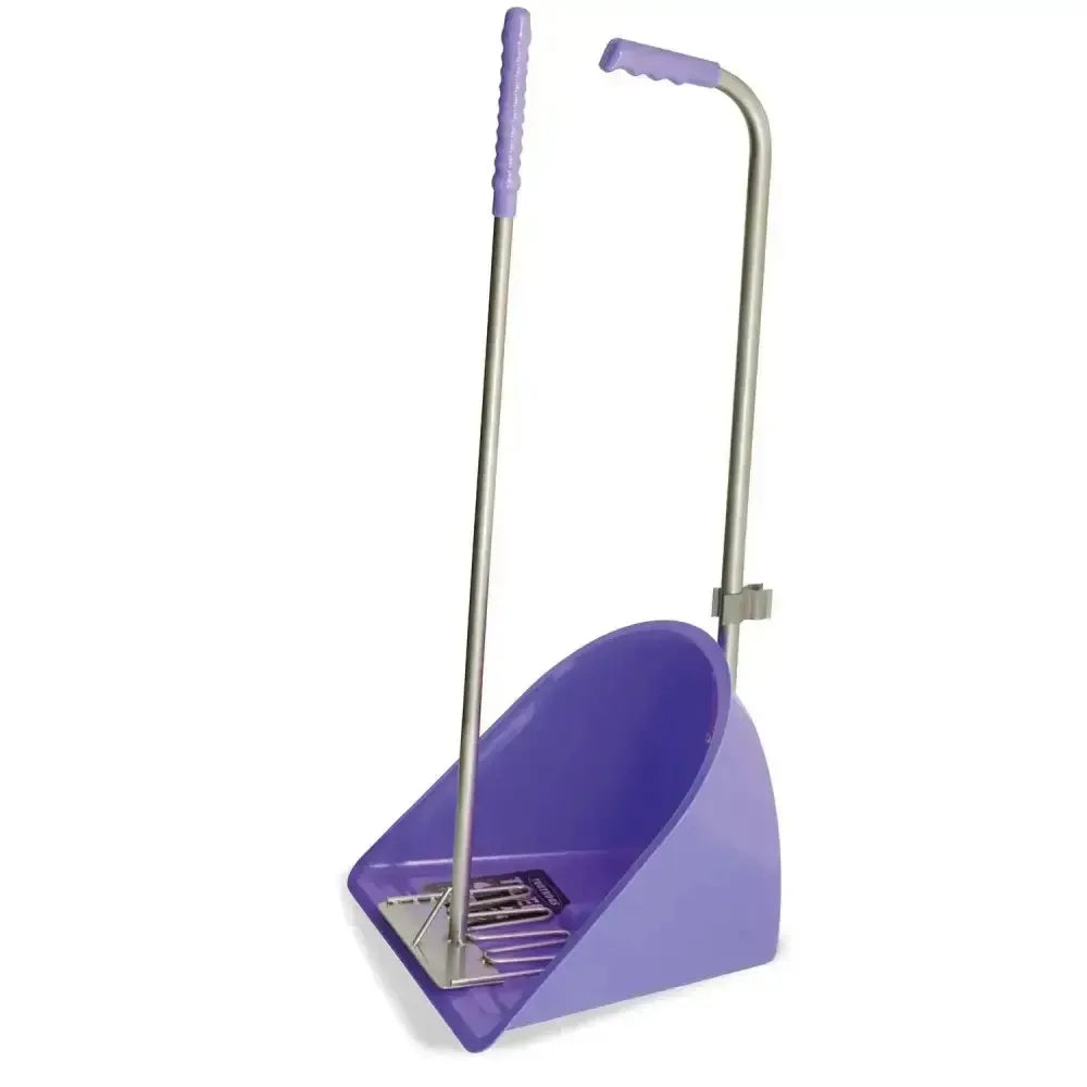 Red Gorilla Tubtrug Tidee & Rake Mucking Out Set Purple Mucking Out
