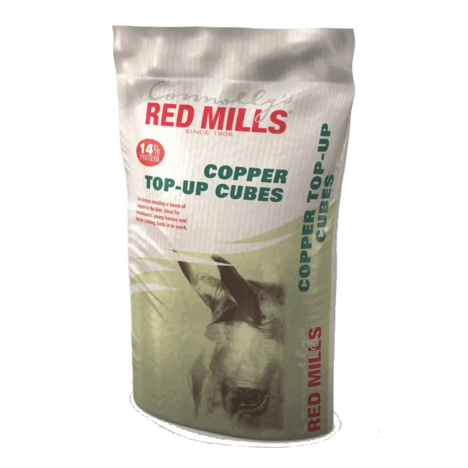 Red Mills Copper Top Up Cubes 14% 20 kg Horse Feeds