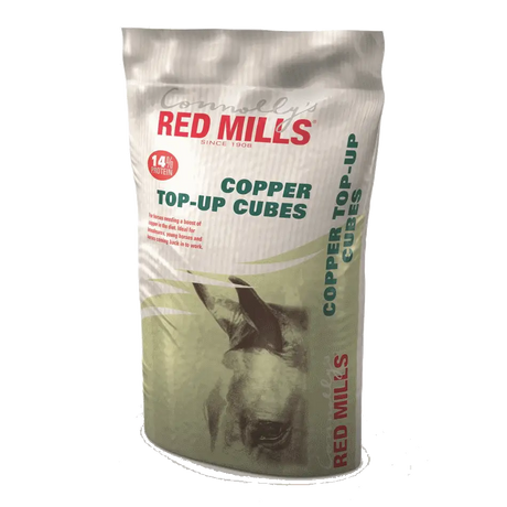 Red Mills Copper Top Up Cubes 14% 20 kg Horse Feeds