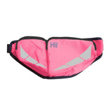 Reflector Bum Bag by Hy Equestrian Hi-Vis Pink One Size Barnstaple Equestrian Supplies