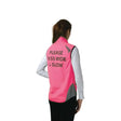 Reflector Gilet by Hy Equestrian Pink 4-6 Years Gilets & Bodywarmers