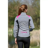 Reflector Jacket by Hy Equestrian Pink X Small Outdoor Coats