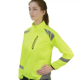 Reflector Jacket by Hy Equestrian Yellow X Small Outdoor Coats