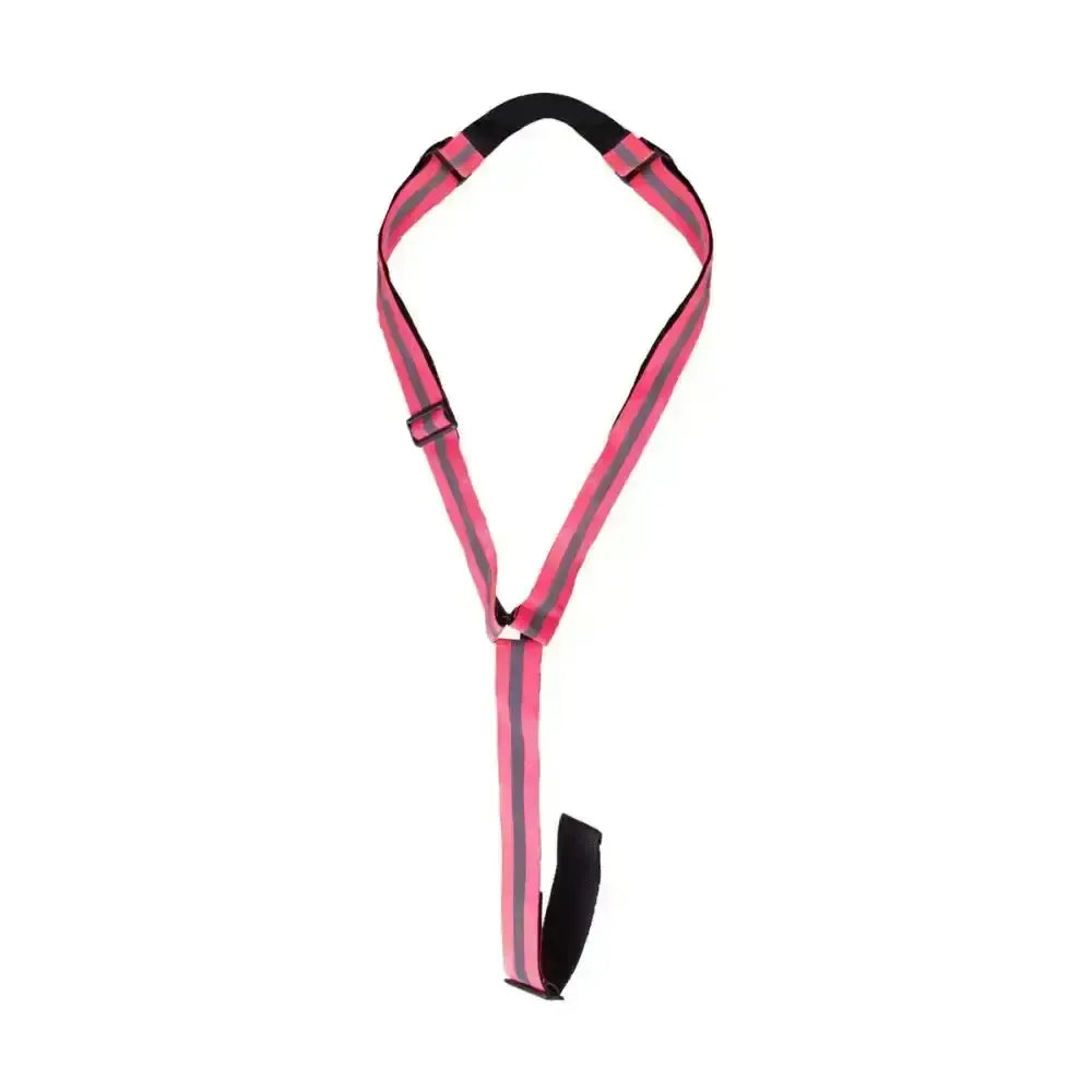 Reflector Martingale by Hy Equestrian Pink Breastplates & Martingales