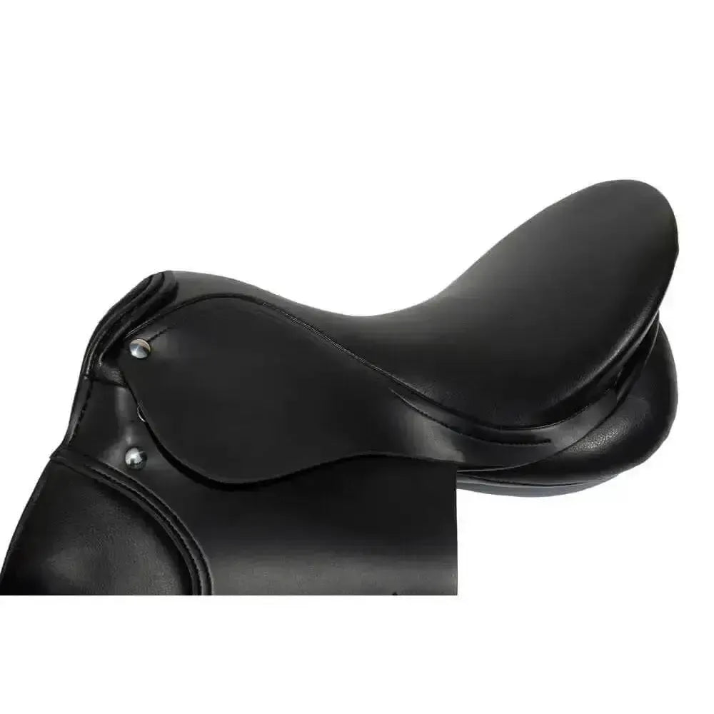 Rhinegold Berkshire Synthetic X Wide Fit GP Saddle Black 15" Saddles