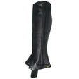 Rhinegold Child Leather Gaiters Black Child Large Chaps & Gaiters