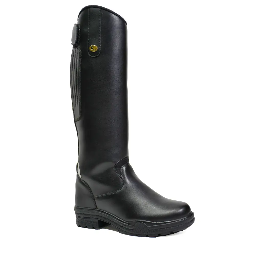 Rhinegold Childrens Nebraska Synthetic Riding Boot - 13 (33) - Long Riding Boots