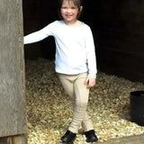 Rhinegold Childs Jodhpurs Essential Everyday with Inside Pocket Navy 20" Jodhpurs