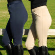 Rhinegold Childs Jodhpurs Essential Everyday with Inside Pocket Navy 20" Jodhpurs Barnstaple Equestrian Supplies