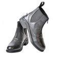 Rhinegold Childs Kentucky Zip Front Paddock Boot Black 1 Short Riding Boots