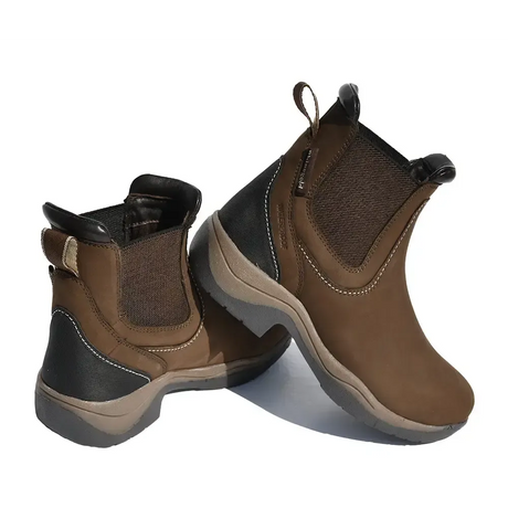 Rhinegold Columbus Short Country Boot 3 Brown Short Boots