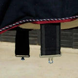 Rhinegold Comfey Collar Fleece Rug Navy 4'6" Fleece Rugs