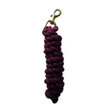 Rhinegold Cotton Lead Ropes Burgundy Lead Ropes