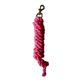 Rhinegold Cotton Lead Ropes Pink Rhinegold Headcollars & Leadropes Barnstaple Equestrian Supplies