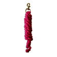 Rhinegold Cotton Lead Ropes Raspberry Headcollars & Leadropes Barnstaple Equestrian Supplies