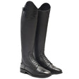 Rhinegold De-Luxe Leather Riding Boots With Mock Croc Trim 36 EU / 3 0 Black Long Riding Boots