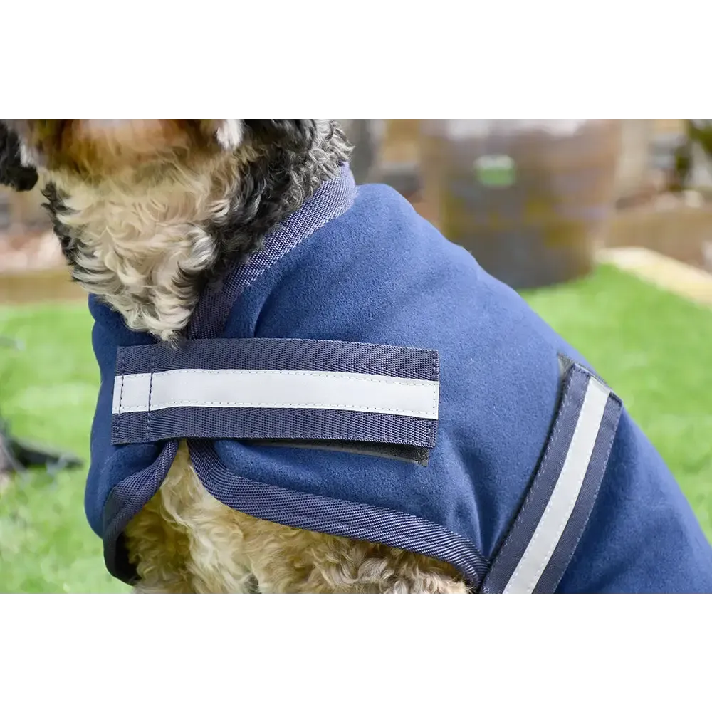 Rhinegold Dog Fleece 10"(25 cm) Brown Dog Coat