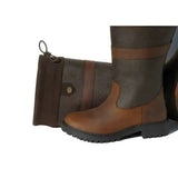 Rhinegold Elite Brooklyn Leather Country Boots Wide BROWN 3(EU36) Country Boots