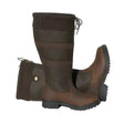 Rhinegold Elite Brooklyn Leather Country Boots Wide BROWN 3(EU36) Country Boots