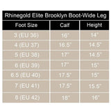 Rhinegold Elite Brooklyn Leather Country Boots Wide BROWN 3(EU36) Country Yard Boots Barnstaple Equestrian Supplies