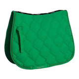 Rhinegold Elite Diamond Saddle Pad Green Cob Saddle Pads