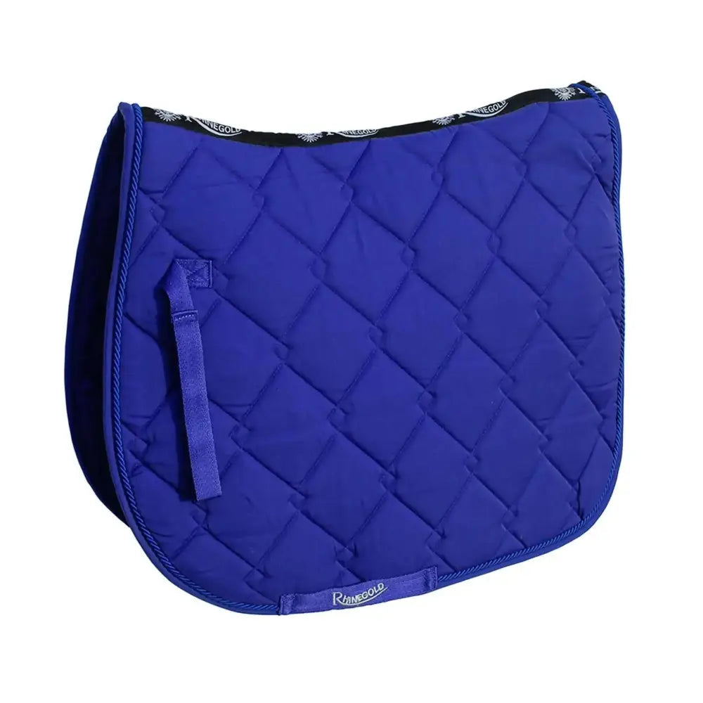 Rhinegold Elite Diamond Saddle Pad Royal Cob Saddle Pads & Numnahs Barnstaple Equestrian Supplies