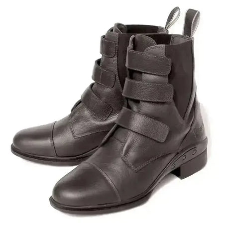 Rhinegold Elite Montana Paddock Boots Black 3 Short Riding Boots