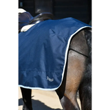 Rhinegold Fixed Chest Waterproof Ride-On Rug 5'0 Navy Exercise Sheets