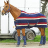 Rhinegold Fleece Rugs Elite Burgundy Stripe 4'6 Rhinegold Fleece Rugs Barnstaple Equestrian Supplies