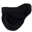 Rhinegold Fleece Saddle Cover Black One Size Tack Bags & Covers Barnstaple Equestrian Supplies