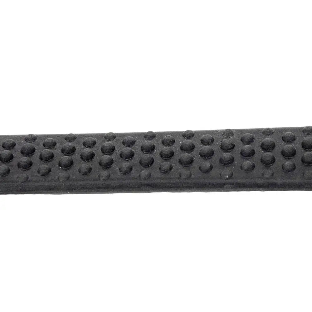 Rhinegold Flexible Grip Rubber Reins Black Rubber Reins Barnstaple Equestrian Supplies