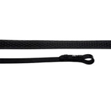 Rhinegold Flexible Grip Rubber Reins Black Rubber Reins Barnstaple Equestrian Supplies